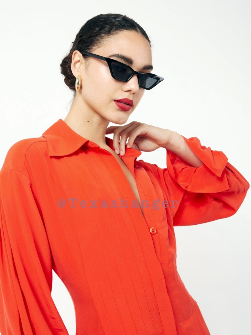 Equipment NWT Briella Silk Dress Size 4 Fiery Red